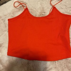 Orange Croptop